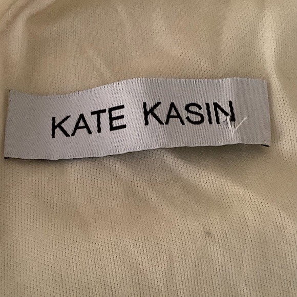 NWOT New Kate Kasin Gold Metallic Formal Gown, Size XS - Picture 11 of 14